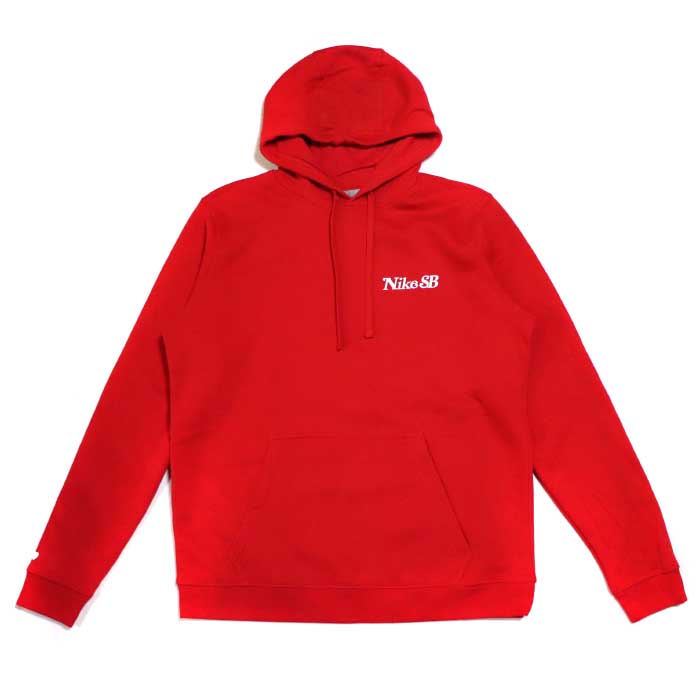 ladies red nike hoodie
