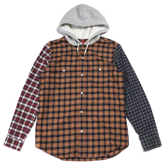 supreme flannel hooded