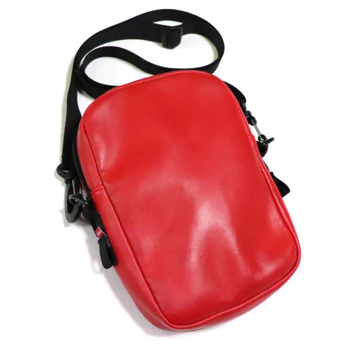 supreme north face shoulder bag red