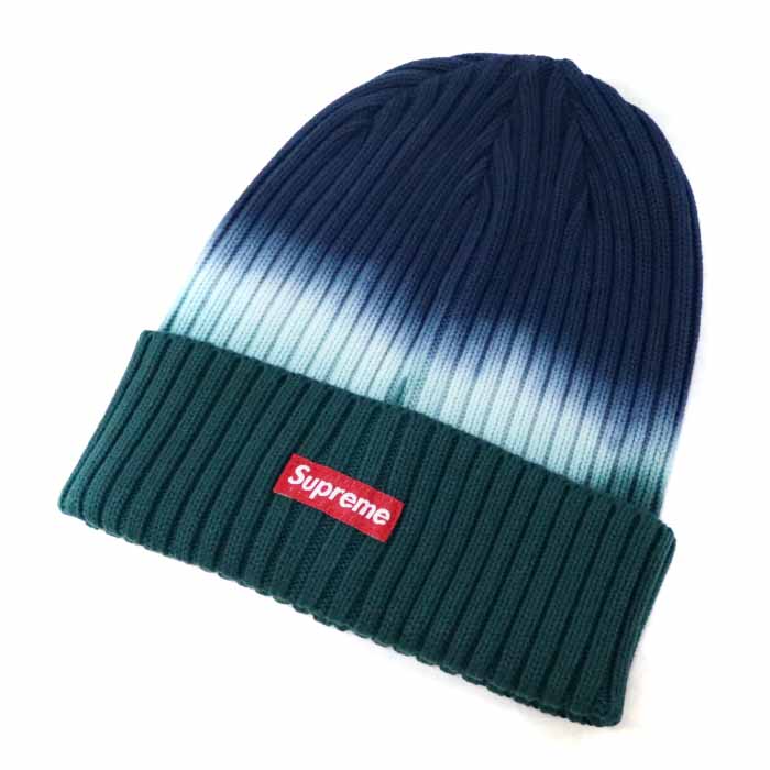 supreme navy beanie