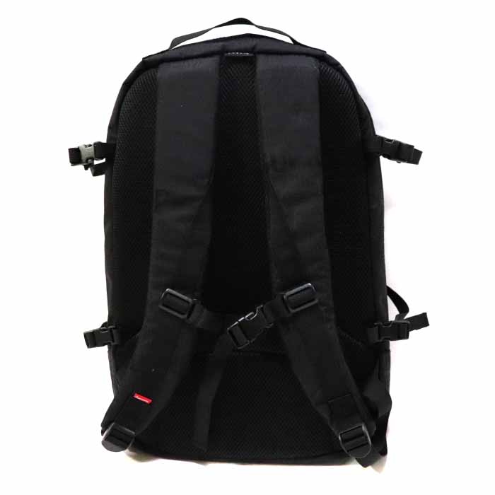 Supreme シュプリームBackpack バックパックBlack ブラック 黒2019SS