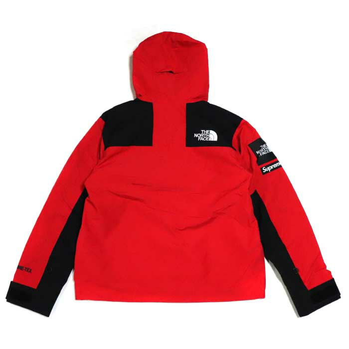 supreme north face jacket red