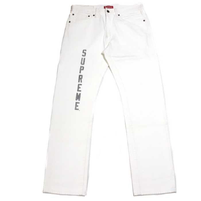 supreme white pants