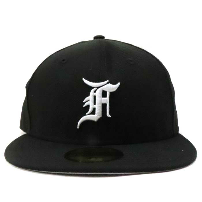 FOG ESSENTIALS × NEW ERA /フォグ エッセンシャルズ ニューエラ59FIFTY FITTED / キャップBlack / ブラック 黒Fear of God2019SS 国内正規品 新古品【中古】|PALM NUT