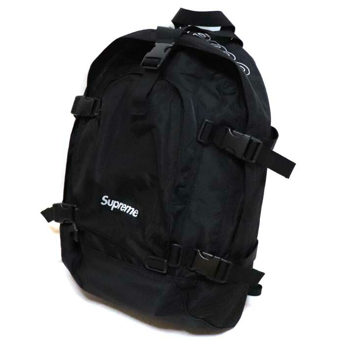 black supreme back pack