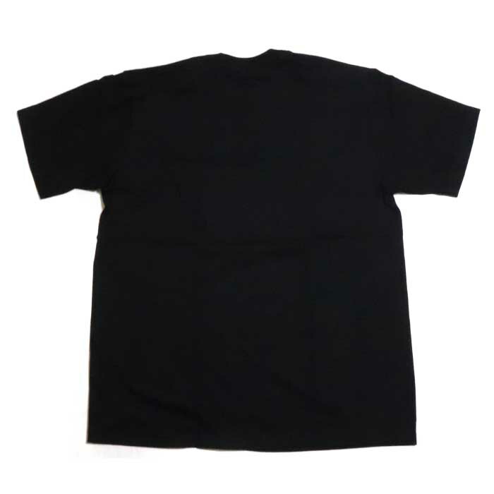 supreme black on black tee