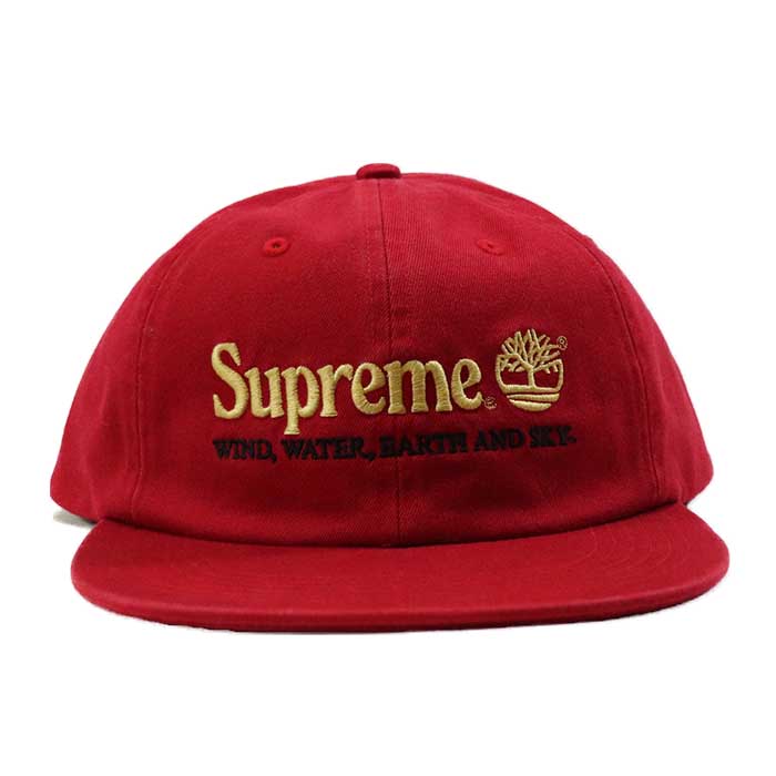 red timberland hat