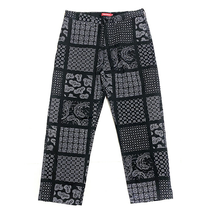 supreme paisley pants