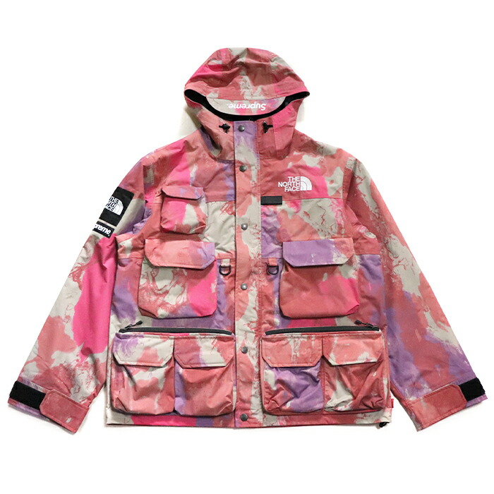 楽天市場 Supreme X The North Face シュプリーム ノースフェイスcargo Jacket カーゴ ジャケット Np001i Multicolor マルチカラー ピンクss 国内正規品 タグ付き 新古品 中古 Palm Nut