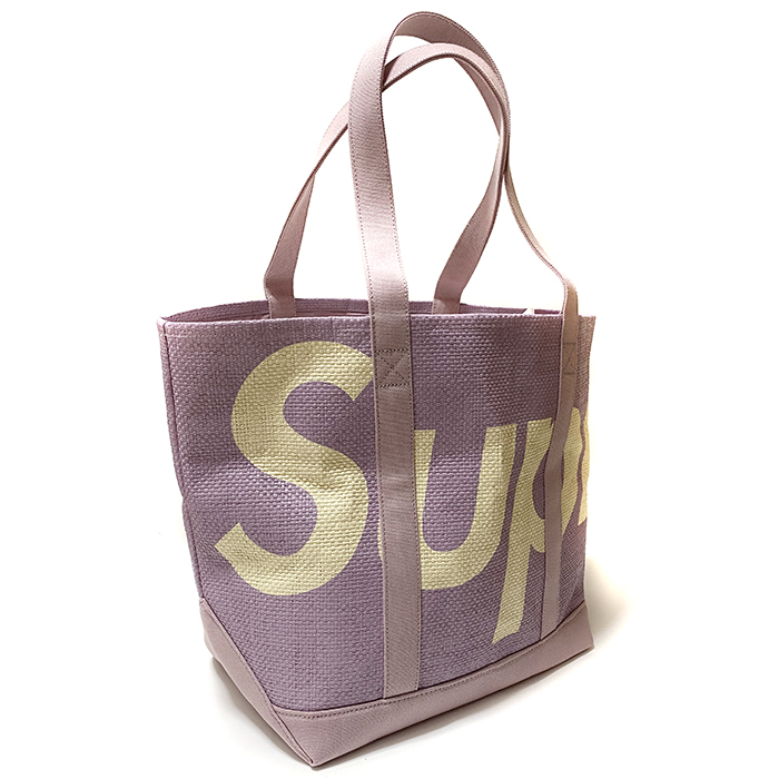 楽天市場】Supreme / シュプリームRaffia Tote / ラフィア トート