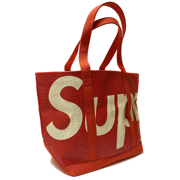 楽天市場】Supreme / シュプリームRaffia Tote / ラフィア トート