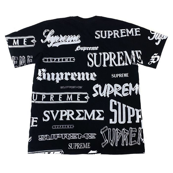 楽天市場 Supreme シュプリームmulti Logo Tee マルチ ロゴ Tシャツblack ブラック 黒aw 国内正規品 新古品 中古 Palm Nut