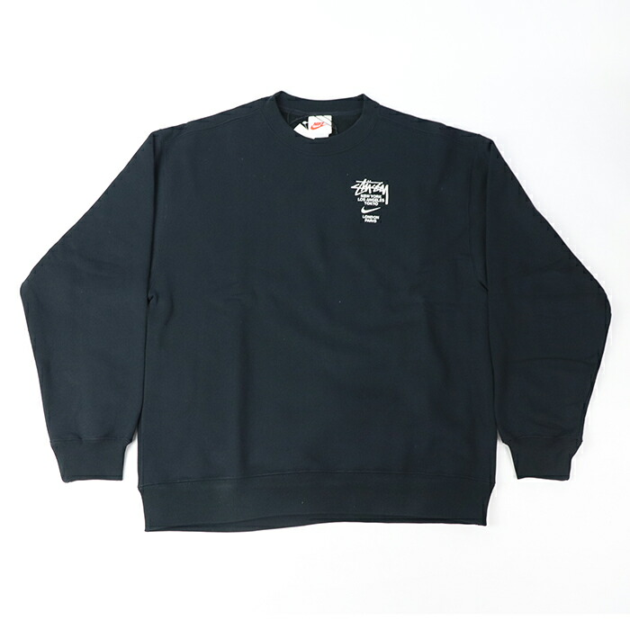 NIKE ステューシー ブラック スウェット M 楽天市場】STUSSY ステューシー スウェット サイズ:M 21SS NIKE