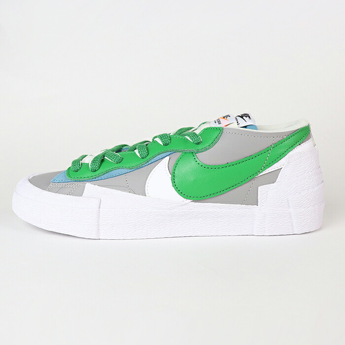 2021 Sacai × Nike Blazer Low \"Classic Green\"" /サカイ × ナイキ スポーツジャケット 置き目 古典派音楽 緑であること【DD1877-001】置き目品 新古品【中古】"