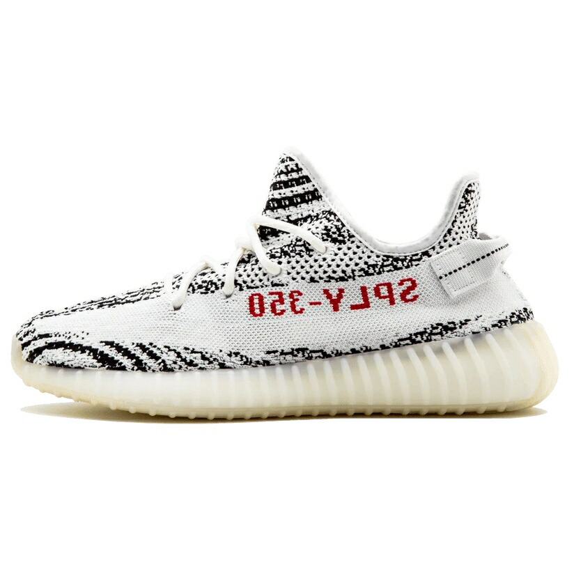 adidas Originals by KANYE WEST / アディダス オリジナル カニエ ウェスト Yeezy Boost 350 V2 Zebra / イージー ブースト スプレイ ゼブラ WHITE/CORE BLACK / ホワイト コアブラック 【CP9654】 正規品 新古品【中古】