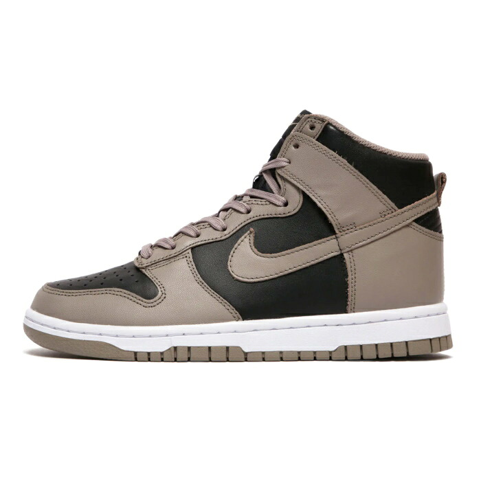 2021 Nike WMNS / ナイキ ウィメンズDunk High \"Moon Fossil\"" /ダンク ご機嫌 ムーンフォッシルBlack/Moon Fossil-Black /黒いこと お月さま フォッシル【DD1869-002】 置き目品 新古品 【中古】"