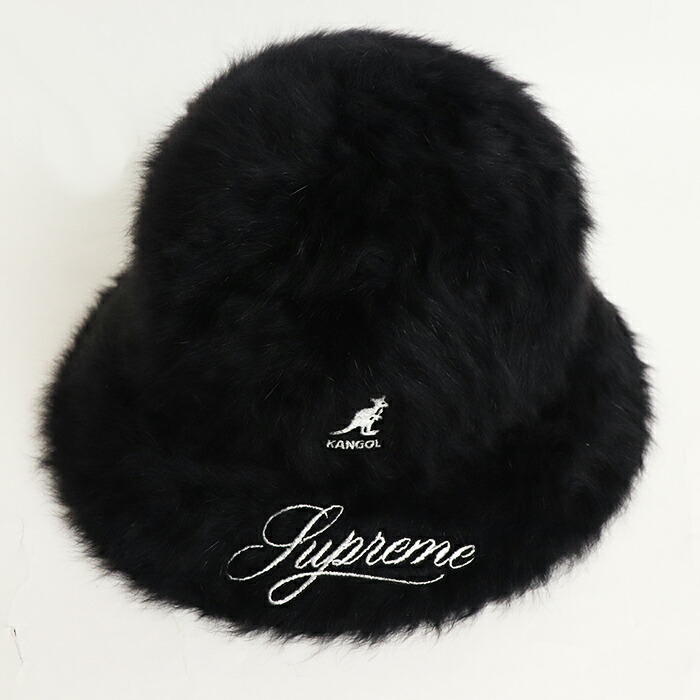 0円 ご注文で当日配送 2021FW Supreme シュプリームKangol Furgora Casual カンゴール ファーゴラ カジュアル  Hat ハットBlack ブラック 黒2021AW 国内正規品 新古品