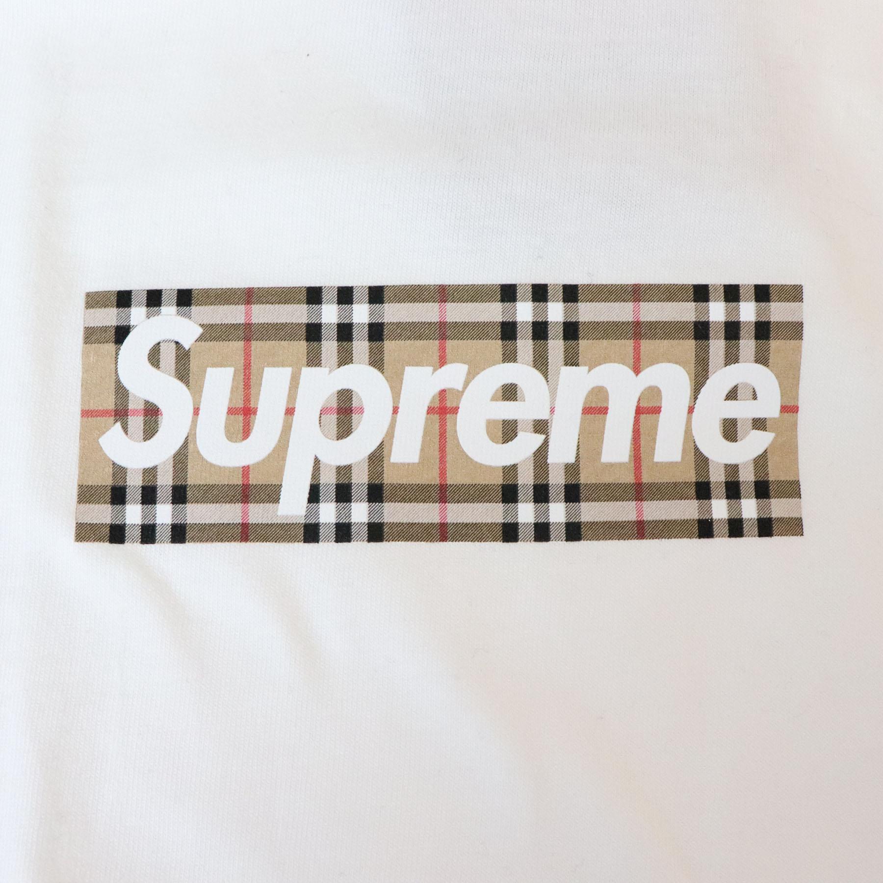 2022SS Supreme × Burberry シュプリーム × バーバリーBox Logo Tee