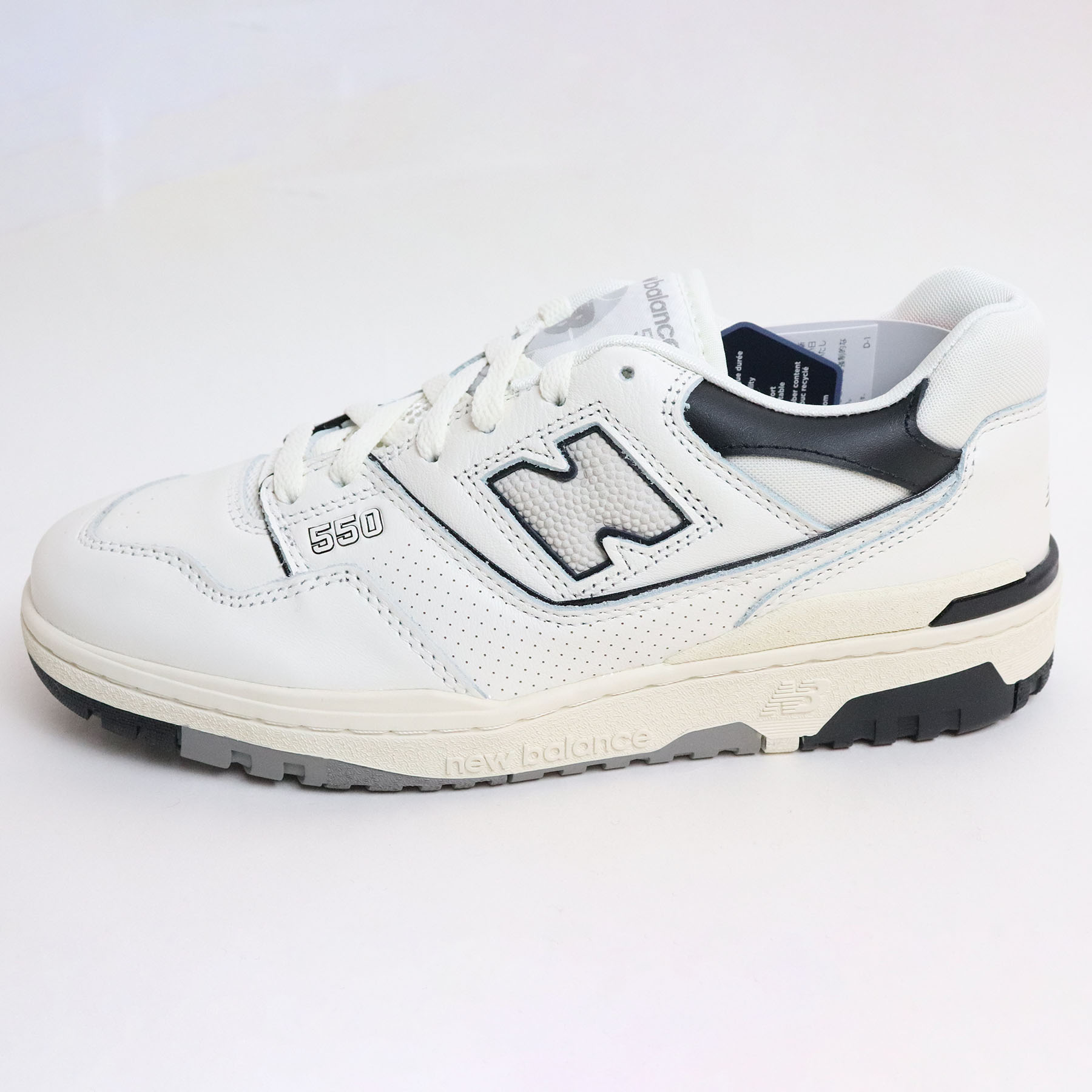 New Balance BB550 LWT /ニュー平衡にするWhite / 白いこと 白2022 置き目品 新古品【中古】