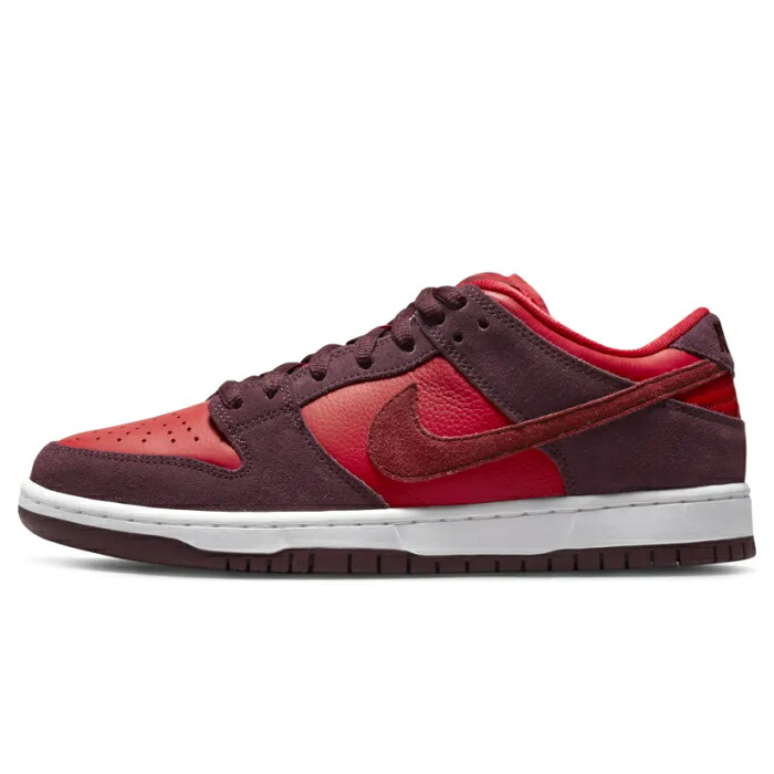 2022 NIKE SB / ナイキ SB Dunk Low Pro \"Cherry\"" / ダンク 置き目 労働者階級 桜んぼうBurgundy Crush/Team Red-University Red /バーガンディー 衝突 チームレッドユニバーシティ 赤いこと 赤【DM0807-600】置き目品 新古品【中古】"