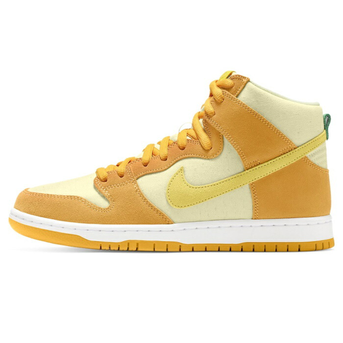 2022 NIKE SB / ナイキDunk High \"Pineapple\" / ダンク ハイ パイナップル【DM0808-700】正規品 新古品【中古】
