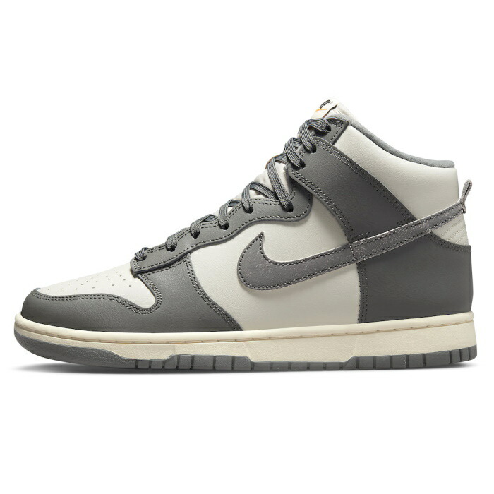 2022 NIKE / ナイキDunk High Retro SE VNTG\"Light Bone/Tumbled Grey\" /ダンク ハイ レトロ ヴィンテージライトボーン タンブルド グレー【DM0582-001】正規品 新古品【中古】