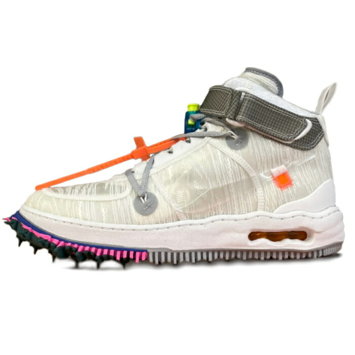 NIKE ナイキ オフホワイト スニーカー エアフォース 1 バーシティメイズ Off-White × Nike Air Force 1 Mid SP LTHR 