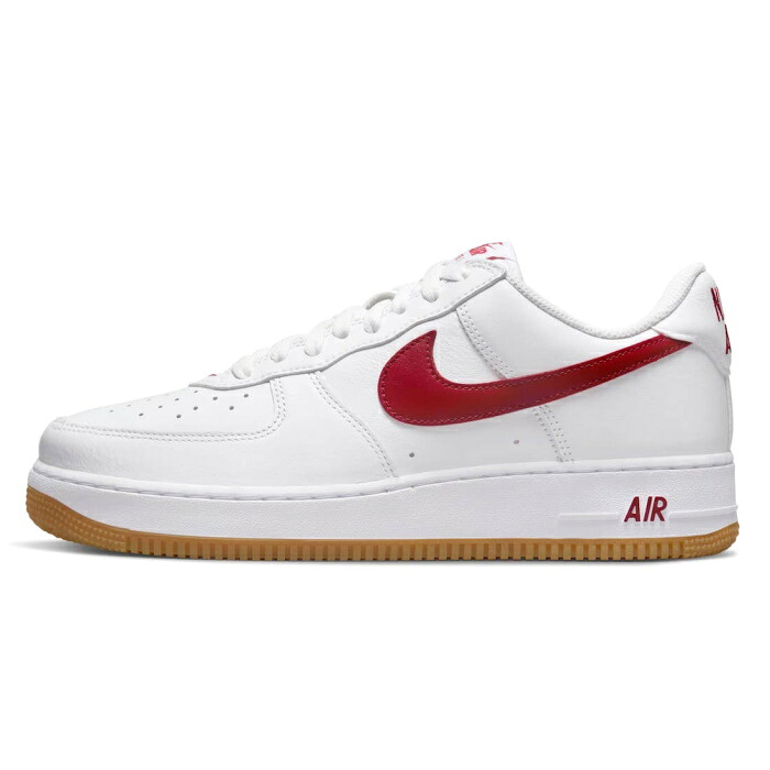 2022 NIKE / ナイキAir Force 1 LowColor of the Month \"University Red\"" /エア湖 フォース 1 置き目色つや オブ ザ マンス ユニバーシティレッド【DJ3911-102】置き目品 新古品【中古】"