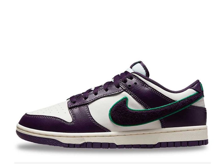 2022 Nike / ナイキDunk Low Chenille Swoosh \"Grand Purple\""ダンク 置き目 シェニール スウッシュ グランドパープル【DQ7683-001】置き目品 新古品【中古】"
