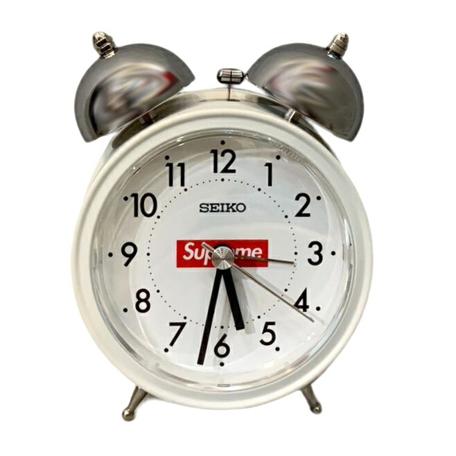 Supreme × Seiko Marathon Clock 置き時計 Just Because: Seiko Made A Marathon Clock With Supreme