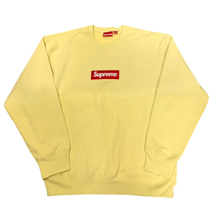 Supreme シュプリーム スウェット 黄 L 3303324Y0262 楽天市場】SUPREME 22aw SMALL BOX LOGO CREW NECK PARIS SHOP