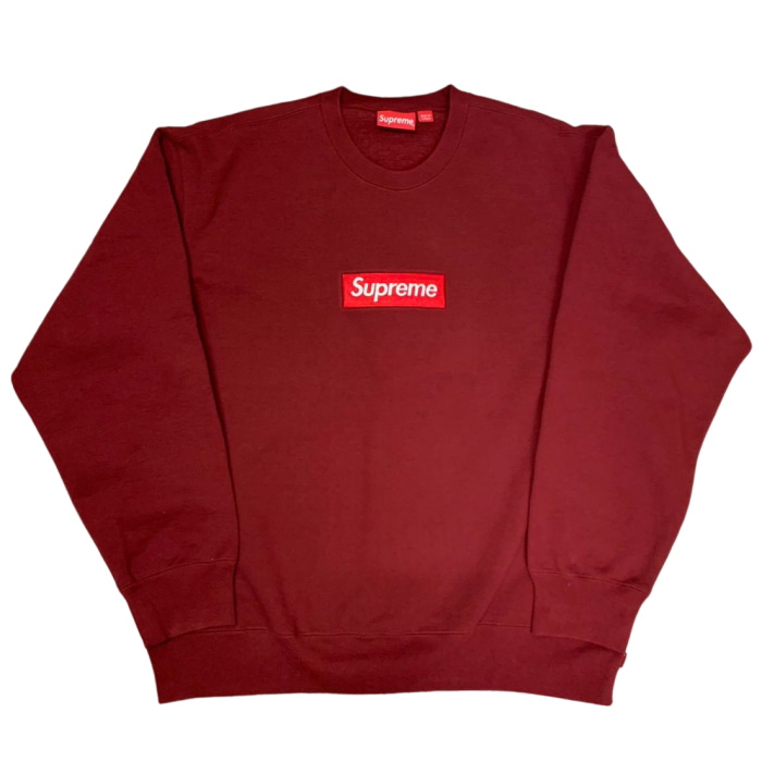 人気アイテム Supreme Box Logo Crewneck Bleu L 2022 ΨΘ