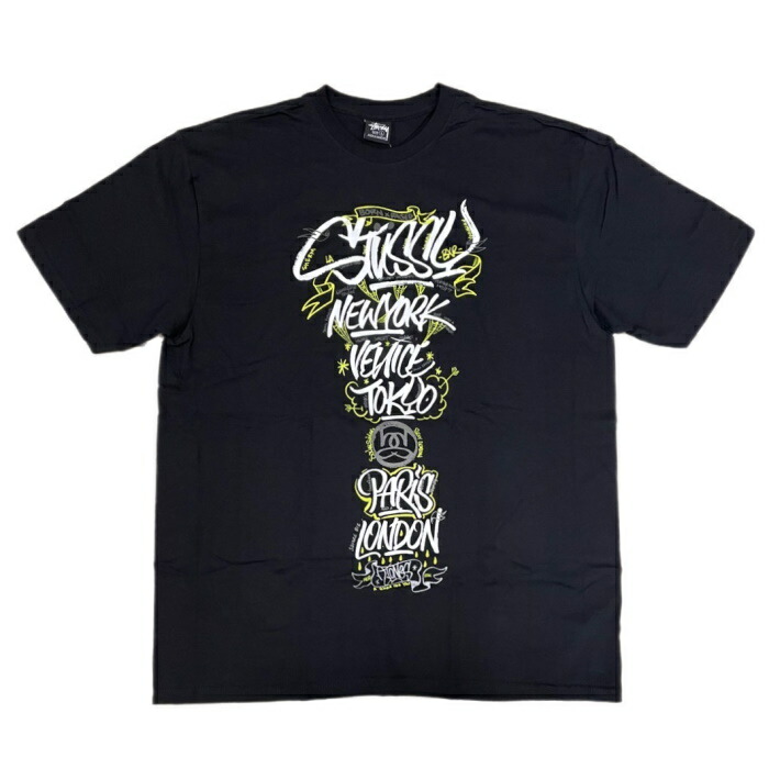 stussy ステューシー ボーンアンドレイズド コラボ Tシャツ S 新品 正規品】STUSSY ステューシーSTUSSY ボーンアンドレイズド