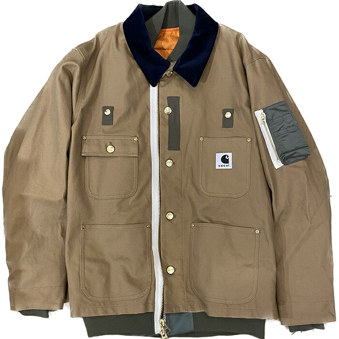 Carhartt x sacai Canvas x MA-1 Jacket 新品 産地直送品 - www