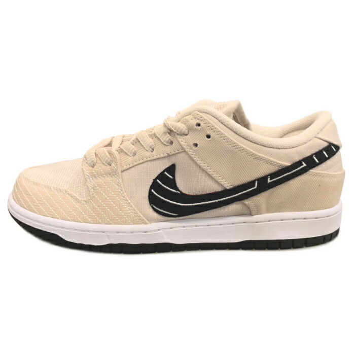 2023 Albino \u0026 Preto ×NIKE SB / 白化個体 アンド プレト × ナイキDunk Low Pro QS \"Pearl White\"" / ダンク 置き目 パール 白いこと 白【FD2627-200】置き目品 新古品【中古】"