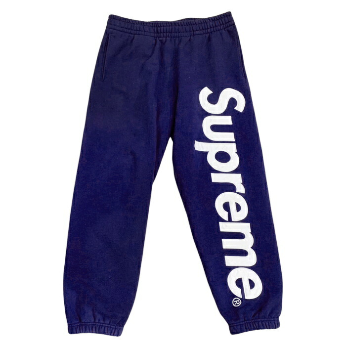 【楽天市場】2022FW Supreme / シュプリームSatin Applique Sweatpant /サテン アップリケ スウェット  パンツBlack / ブラック 黒2022AW 正規品 新古品【中古】 : PALM NUT