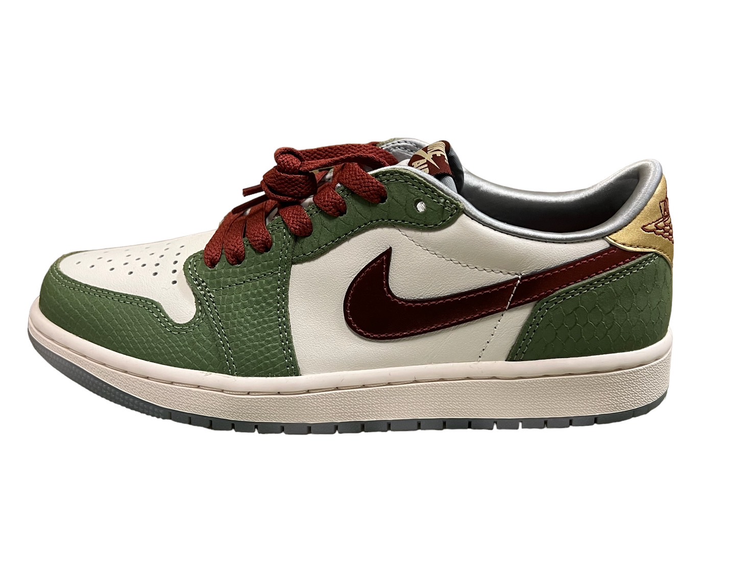2024 NIKE / ナイキAir Jordan 1 Low OG \"Chinese New Year/Year of the Dragon\"" /エア湖 ジョーダン 1 置き目 チャイニーズニューイヤー イヤー オブ ザドラゴン【FN3727-100】置き目品 新古品【中古】"