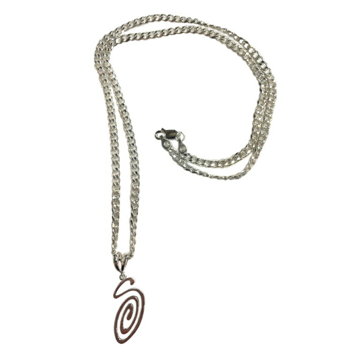 ★24SS★STUSSY SWIRLY S CHAIN STERLING SILVER 