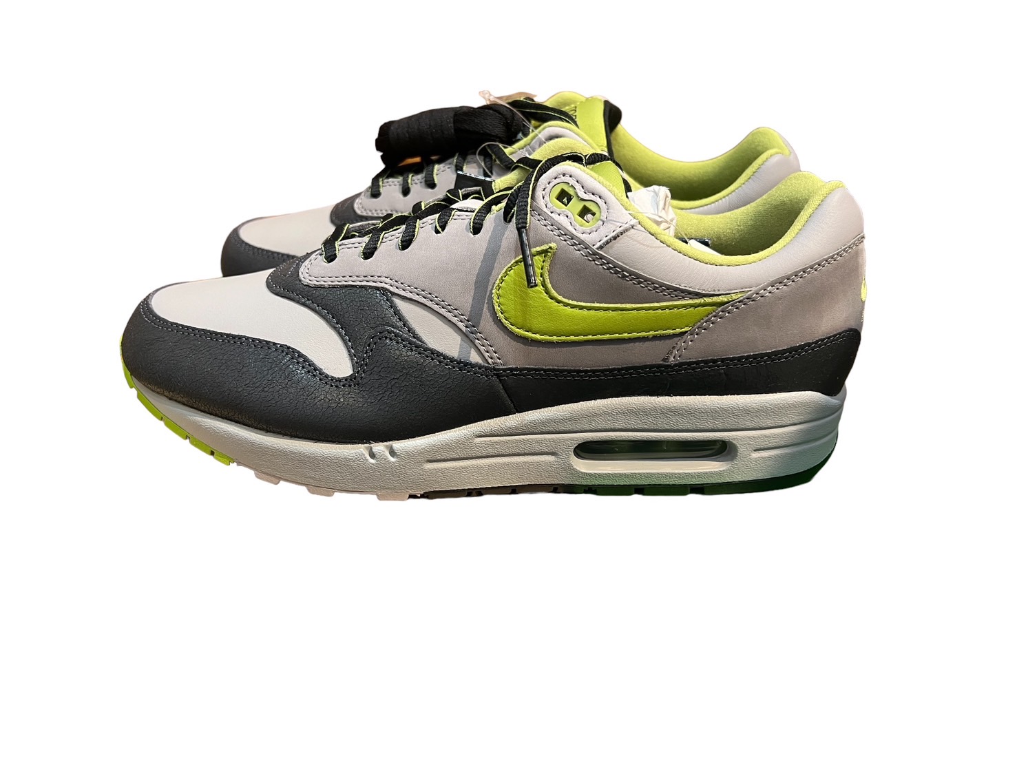 2024 HUF × NIKE / ハフ × ナイキAir Max 1 \"Anthracite and Medium Grey\" /エアマックス1 \"アンスラサイト アンド ミディアムグレー\"【HF3713-002】正規品 新古品【中古】