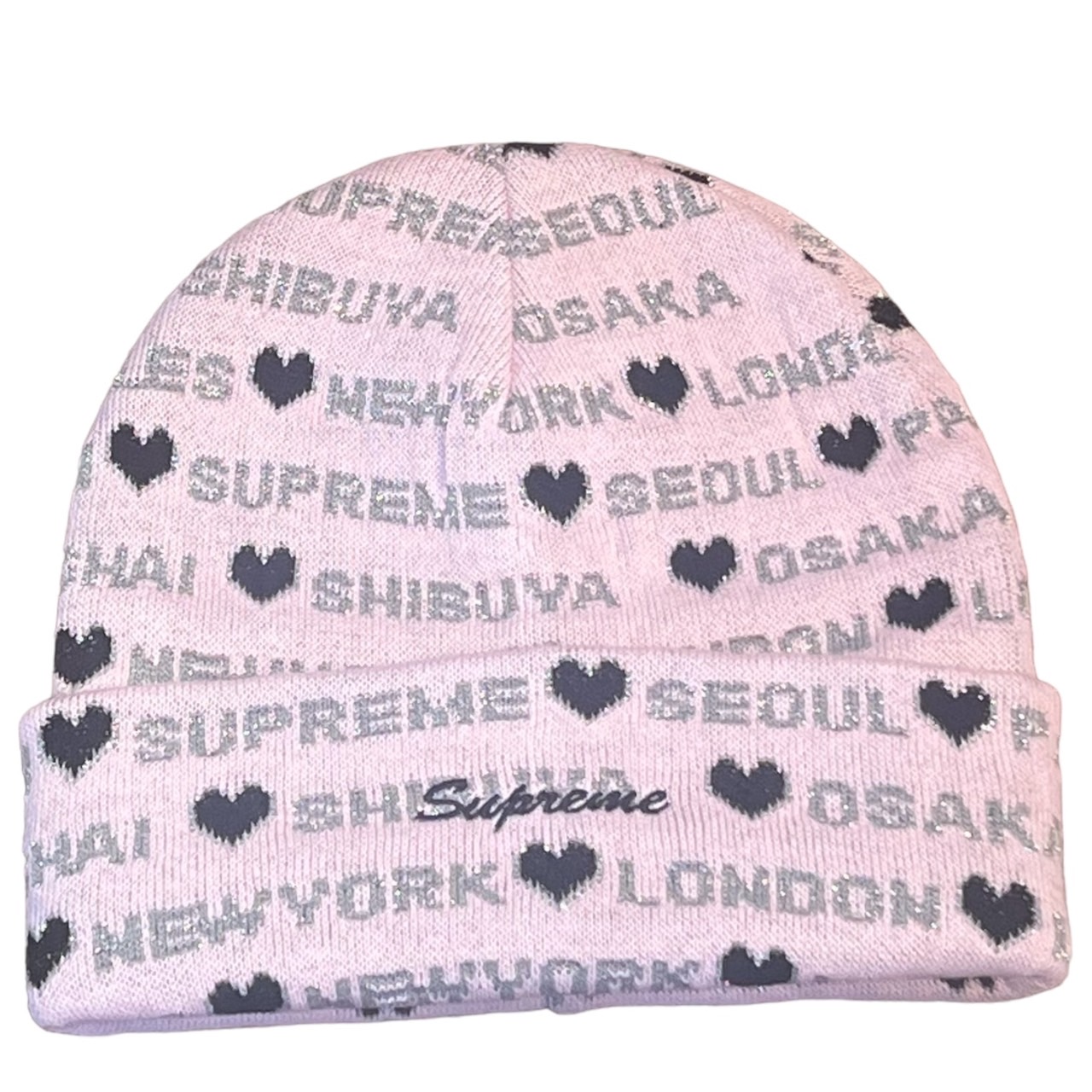 楽天市場】2024FW Supreme / シュプリームHearts Beanieハート