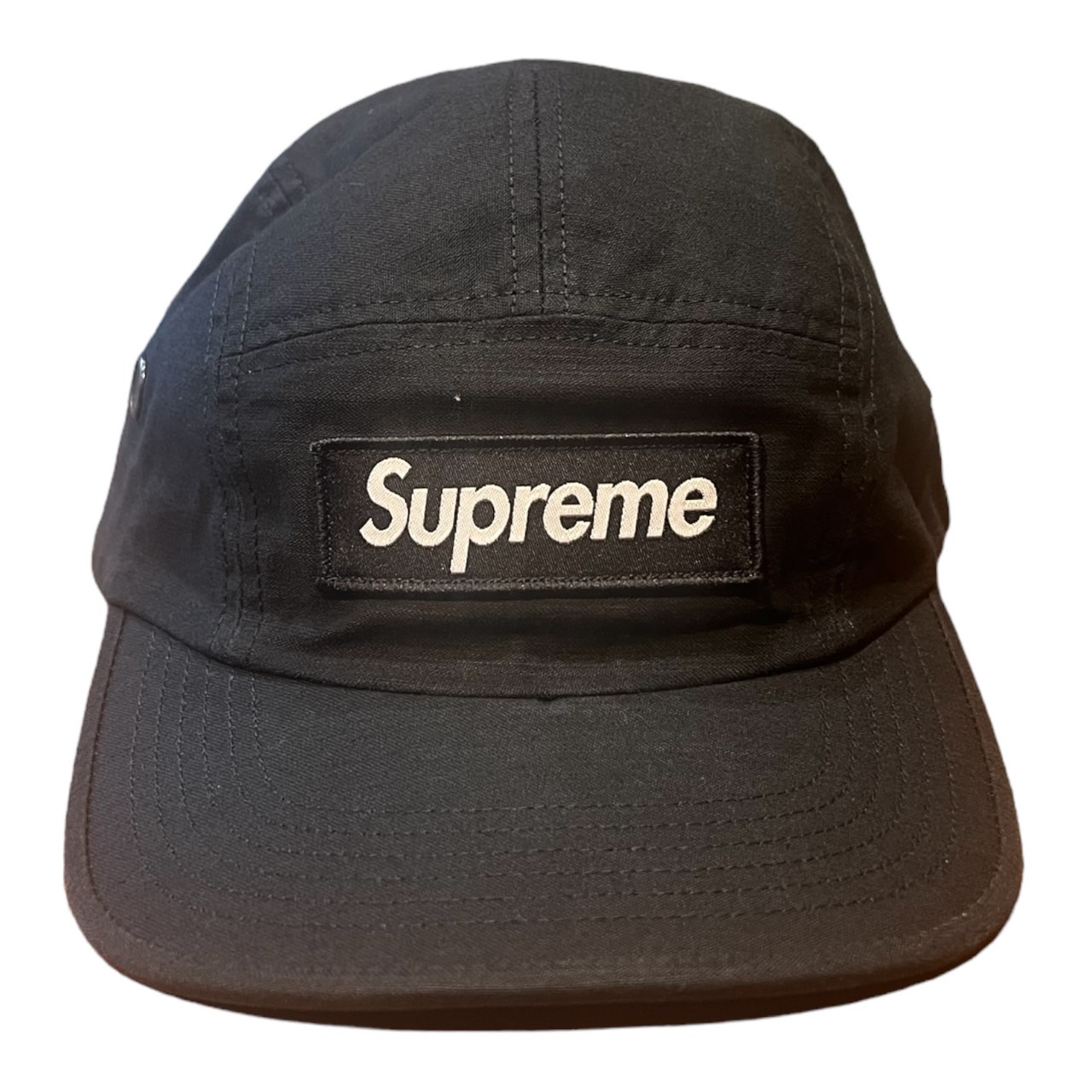 ほぼ新品 Supreme Military Camp Cap ブラック 24aw Supreme シュプリーム 2023AW Military Camp Cap ミリタリー