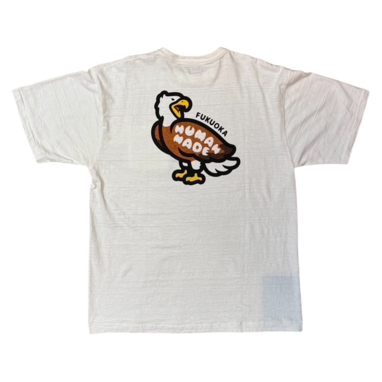 2024SS HUMAN MADE Pocket T-shirt Fukuoka/ ヒューマンメイド ハートTシャツ 福岡 White / ホワイト 白 正規品 新古品【中古】