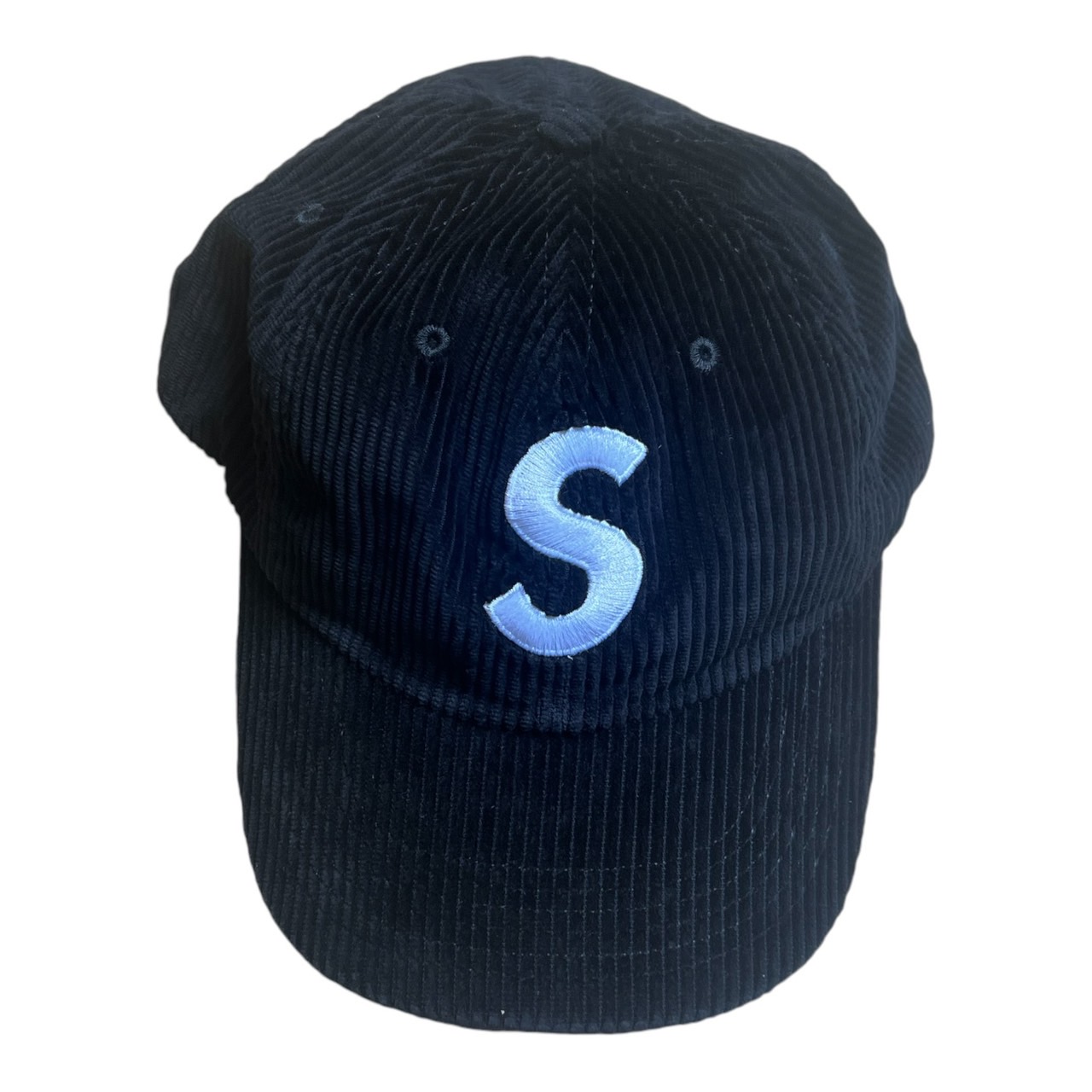 2024FW Supreme / シュプリームCorduroy S logo 6-panel Black ブラックエスロゴ シックスパネル正規品 新古品【中古】|PALM NUT