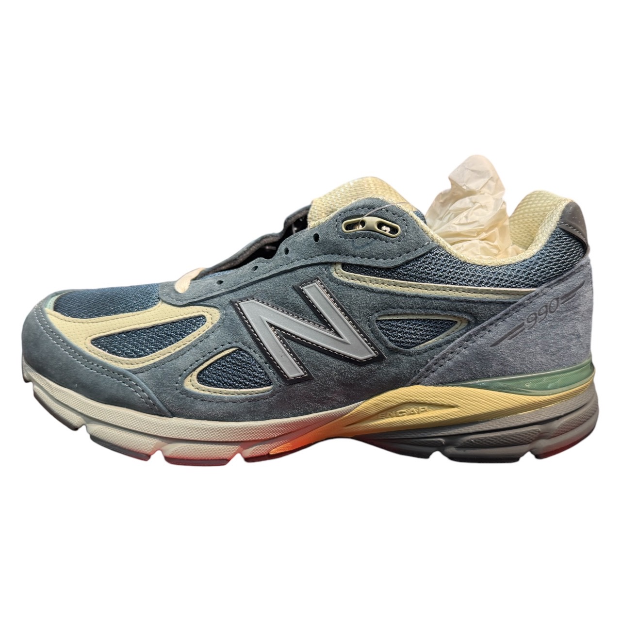 靴 AURALEE New Balance 990v4 AR4 TAUPE 23.5 AURALEE - AURALEE × New Balance 990V4 Taupe 24cmの通販 by 772A