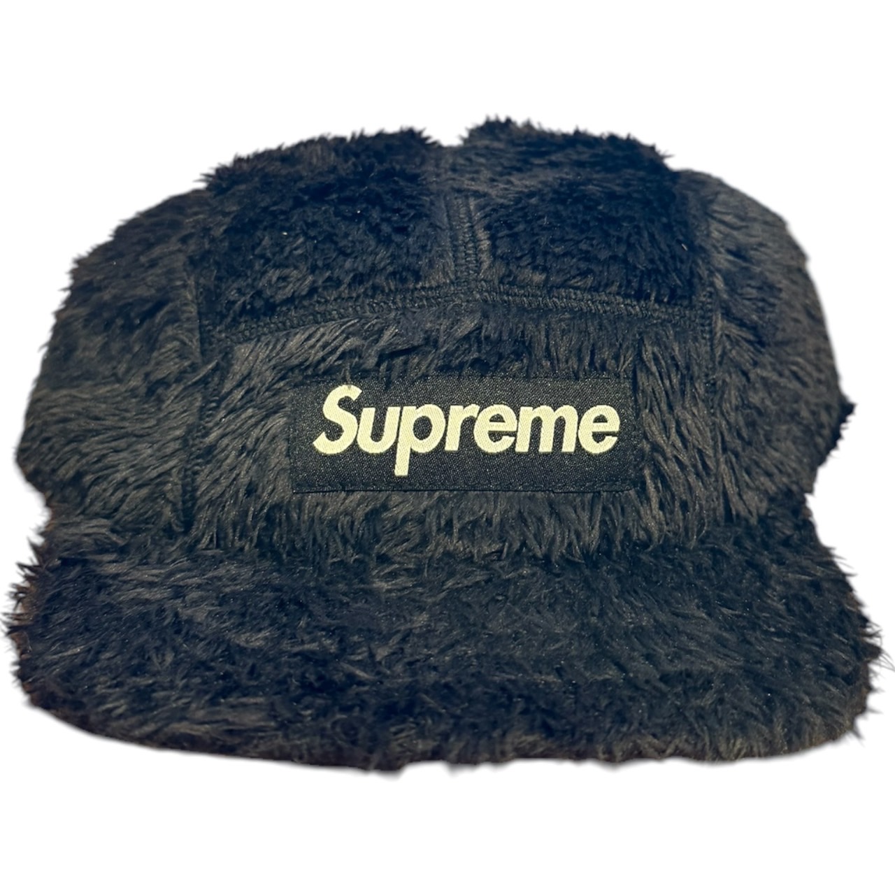 2024FW Supreme / シュプリームFuzzy Camp cap Black ブラックファジーキャンプキャップ正規品 新古品【中古】｜PALM　NUT