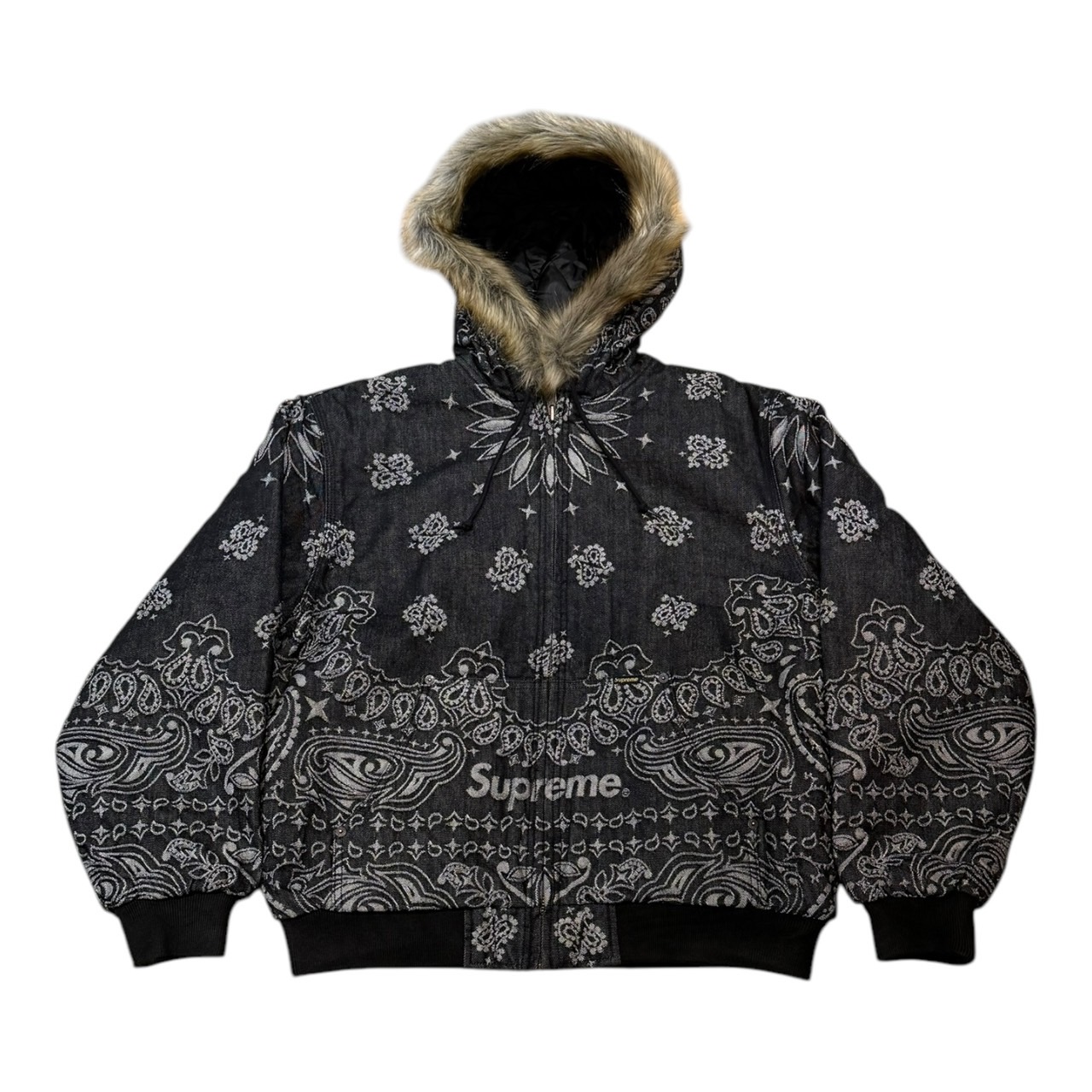 楽天市場】【並行輸入品】Supreme Washed Knockout Denim Varsity