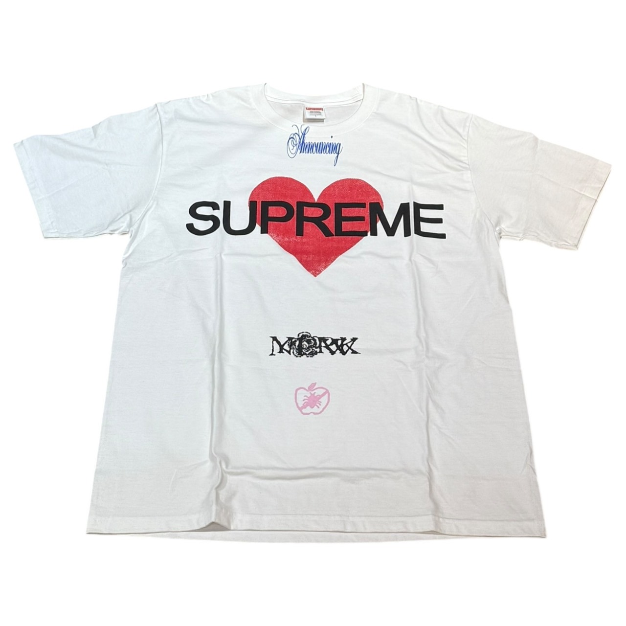 トップス Supreme x GOODENOUGH Device Tee White S Supreme GOODENOUGH Device Tee (SS25) - $48