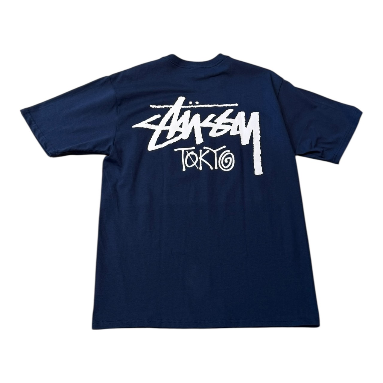 2025SS Stussy / ステューシーTokyo Exclusive TEE / 東京限定 TシャツNavy / ネイビー正規品 新古品【中古】｜PALM　NUT