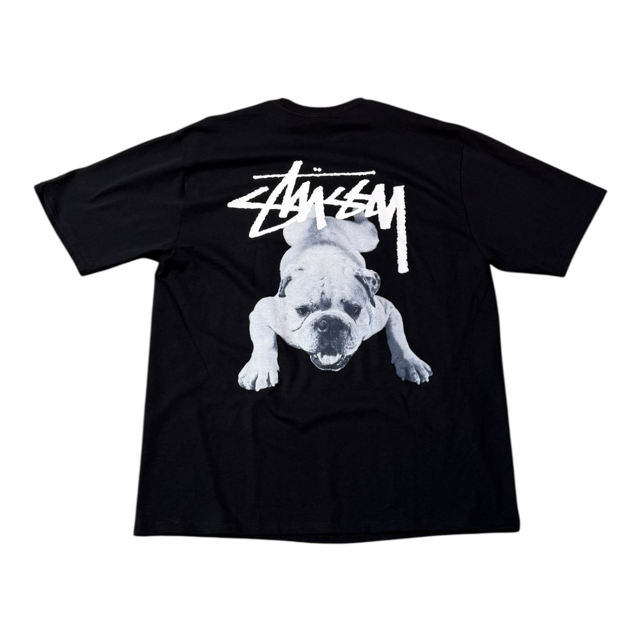 2025SS Stussy / ステューシー Stock Dog TEE / ストックドッグ Tシャツ Black / ブラック 正規品 新古品【中古】