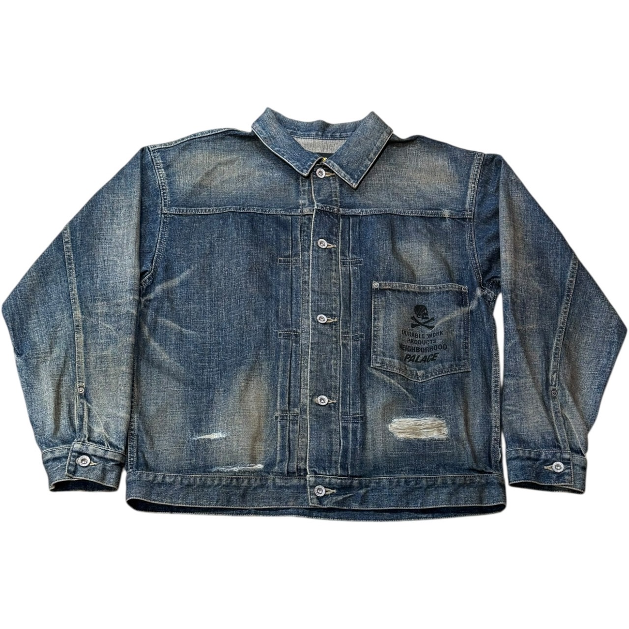ジャケット・アウター PALACE x NEIGHBORHOOD Shirt Salt L Palace x Neighborhood Shirt Salt & Pepper Men's - FW25 - US